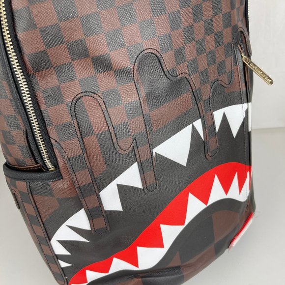 New Sprayground DLVX Sharks in Paris Backpack - Picture 2 of 10